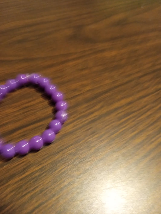 Purple Pearl Bracelet