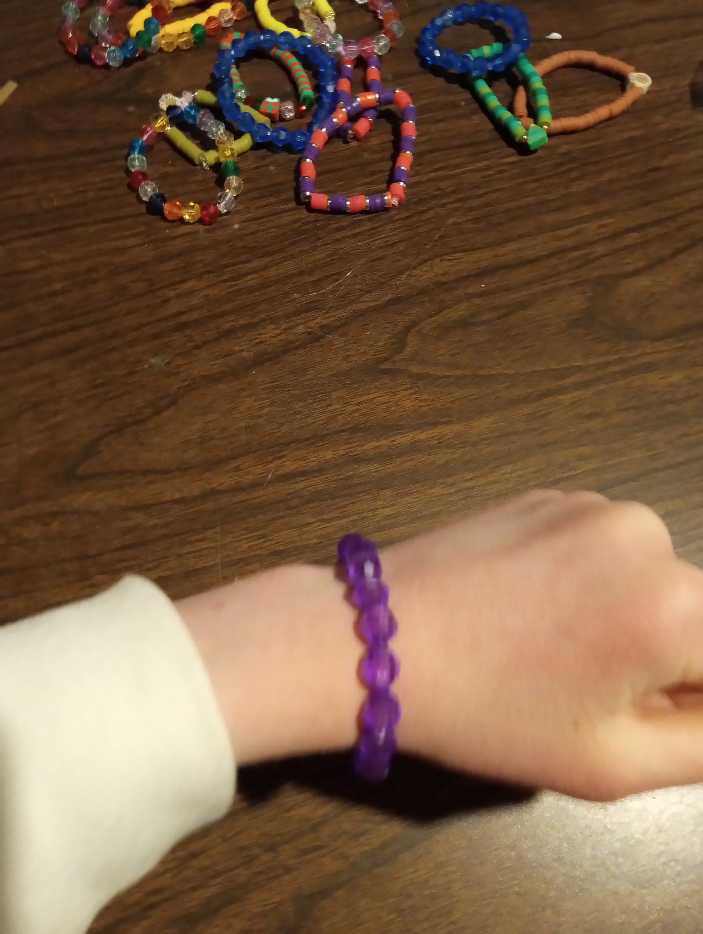Purple Gem Bracelet
