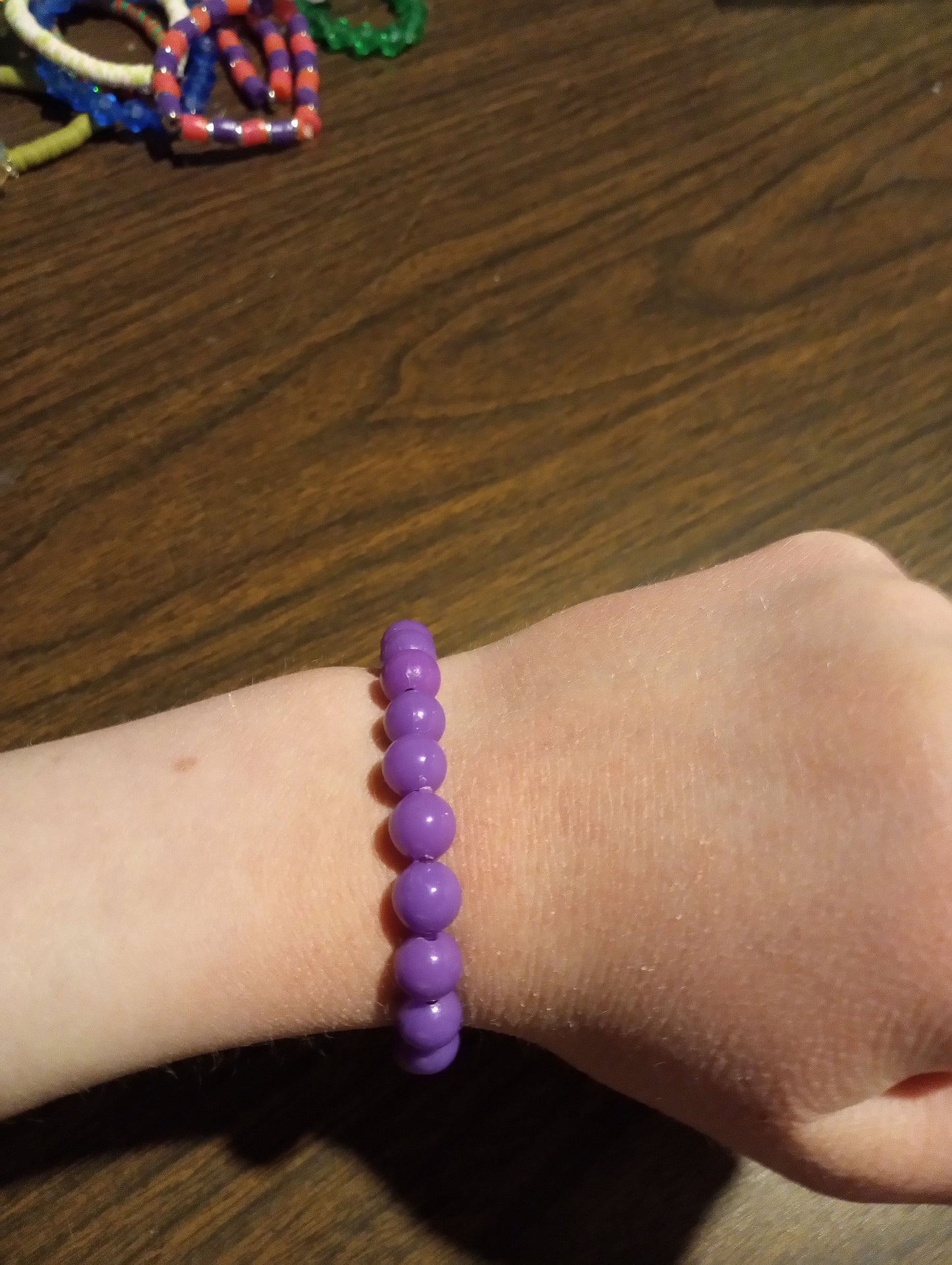 Purple Pearl Bracelet