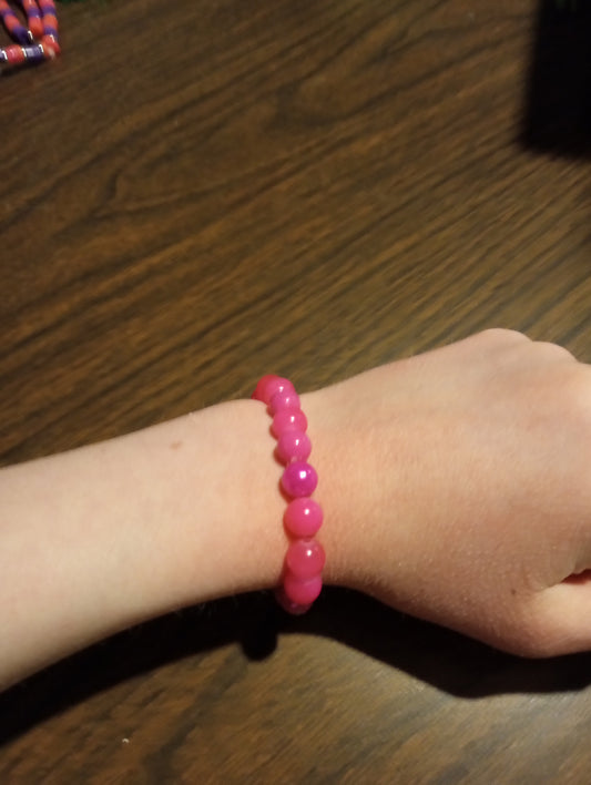 Pink Pearl Bracelet
