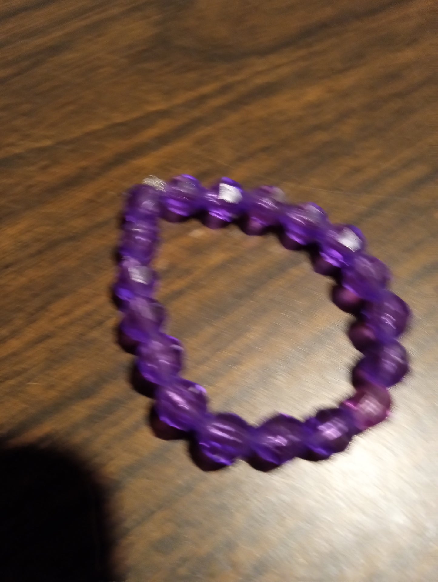 Purple Gem Bracelet
