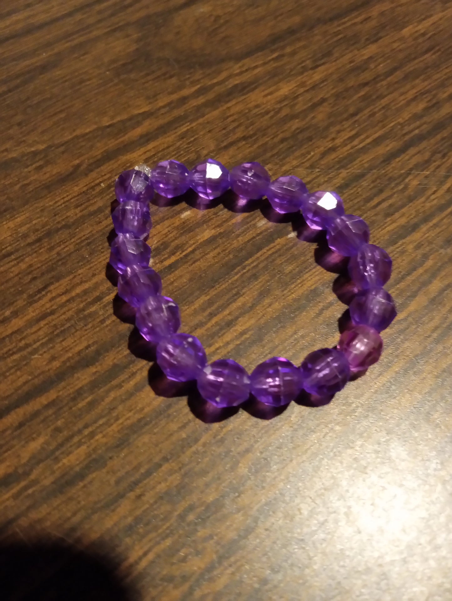 Purple Gem Bracelet