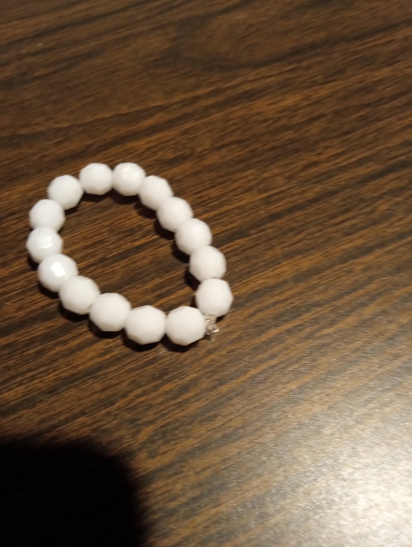 White Gem Bracelet