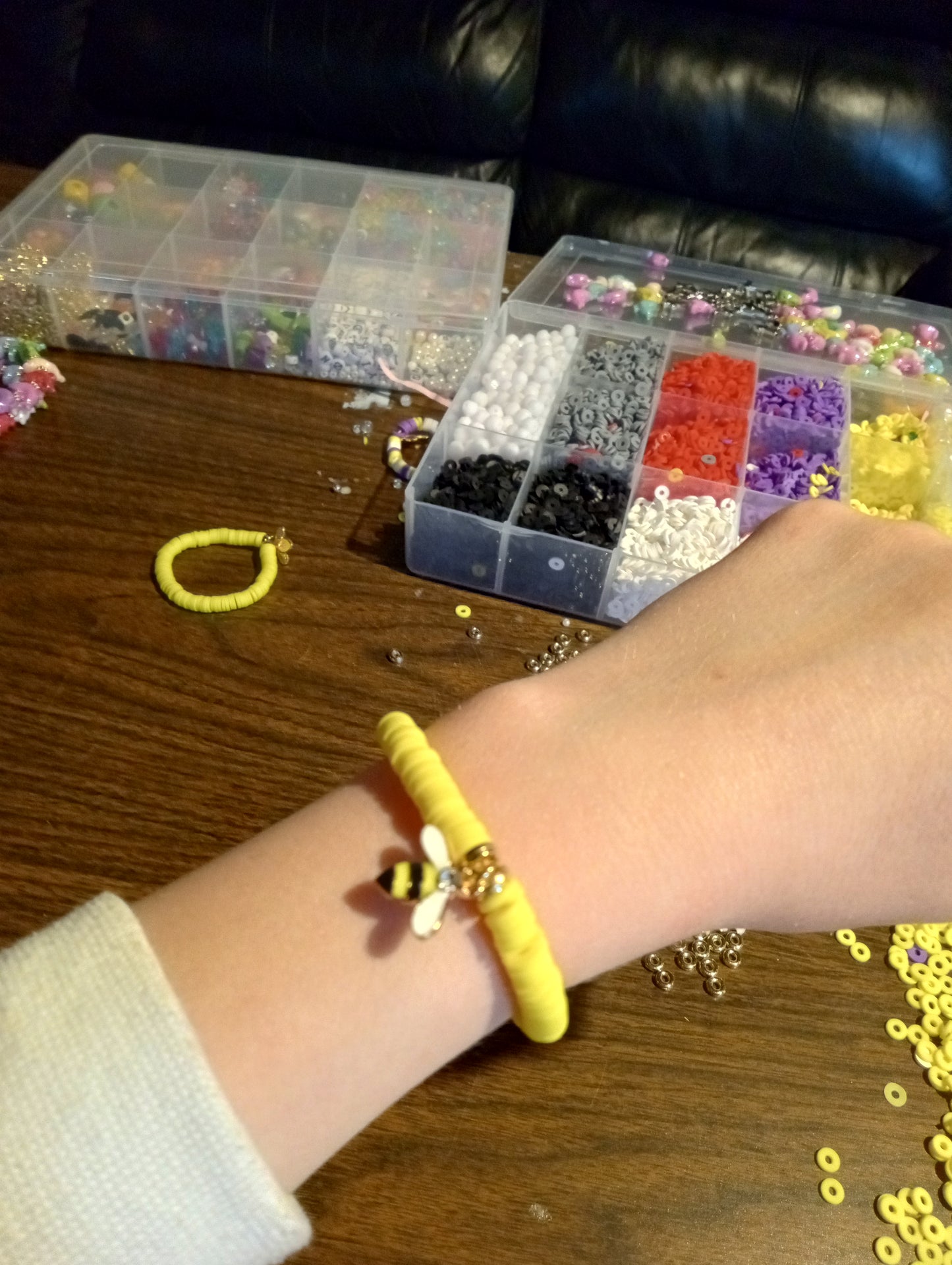 Yellow Bee Bracelet