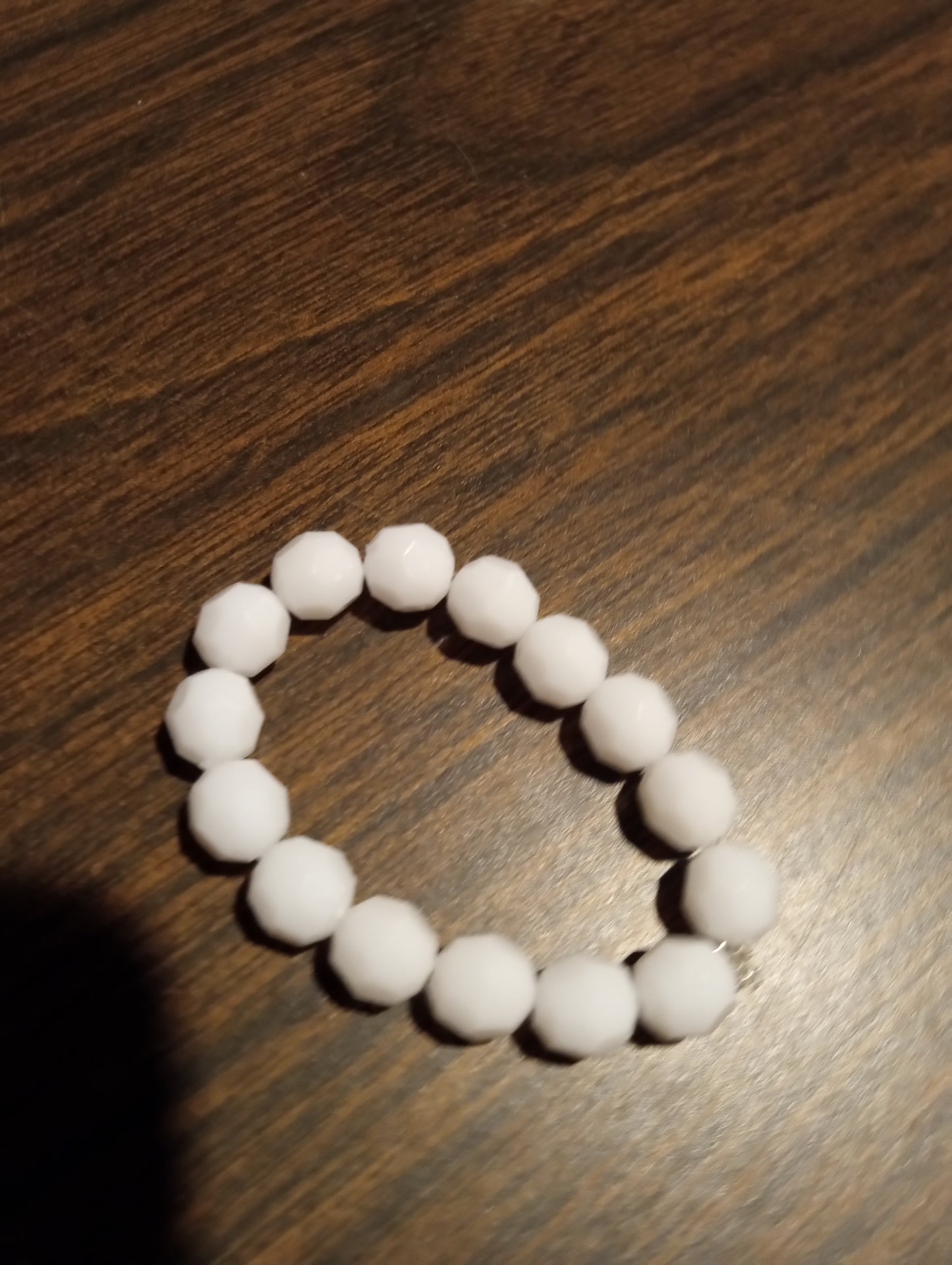 White Gem Bracelet
