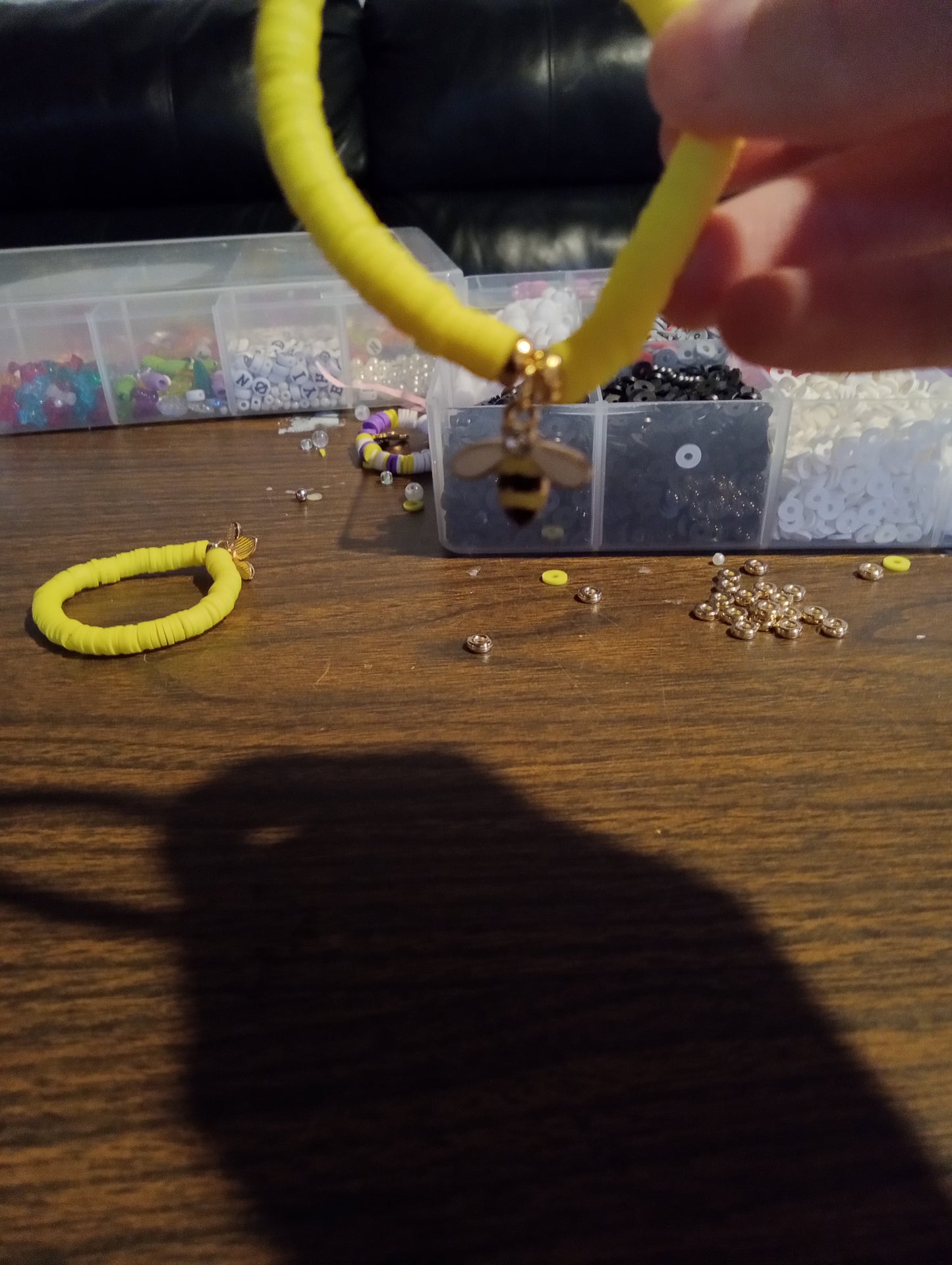 Yellow Bee Bracelet